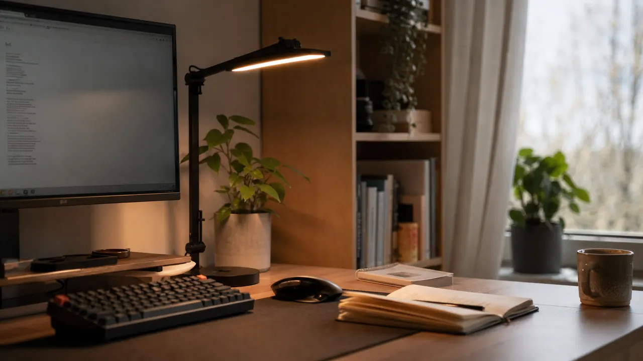 LED Desk Lamp vs Ring Light for Home Office: Which One Should You Buy